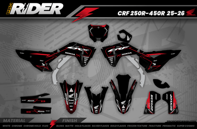 Graphics Kit HONDA BLINK DARK