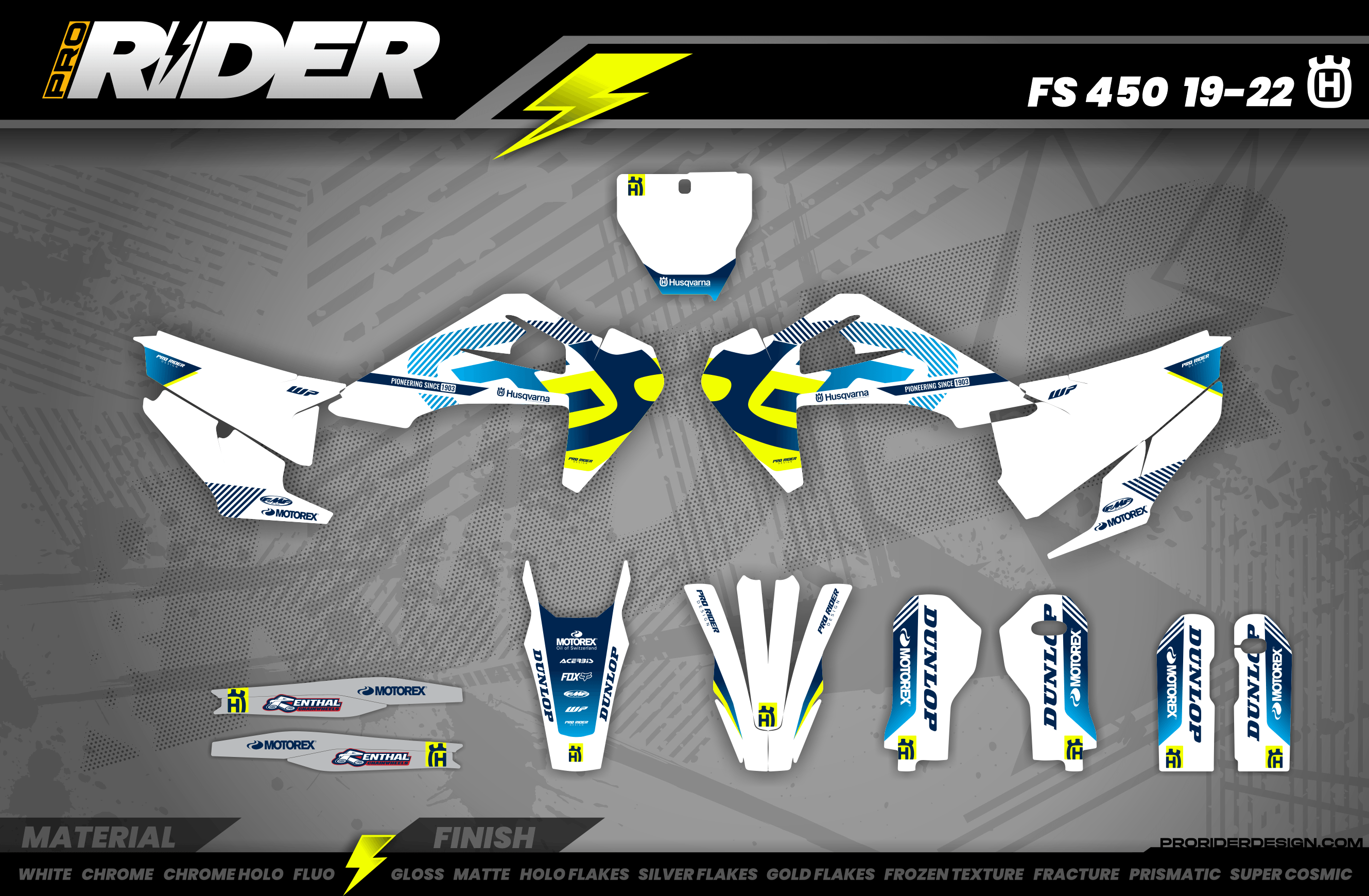 SILVERMINT FACTORY Husqvarna Full Graphics