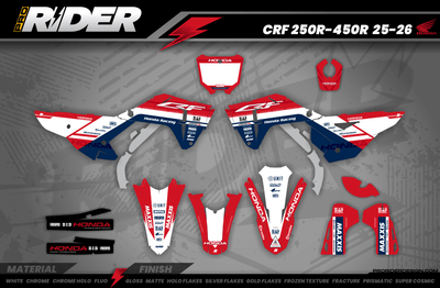 HONDA Full Graphics Kit | CRASH