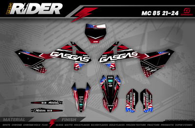 US DRIVE GasGas Full Graphics Kit