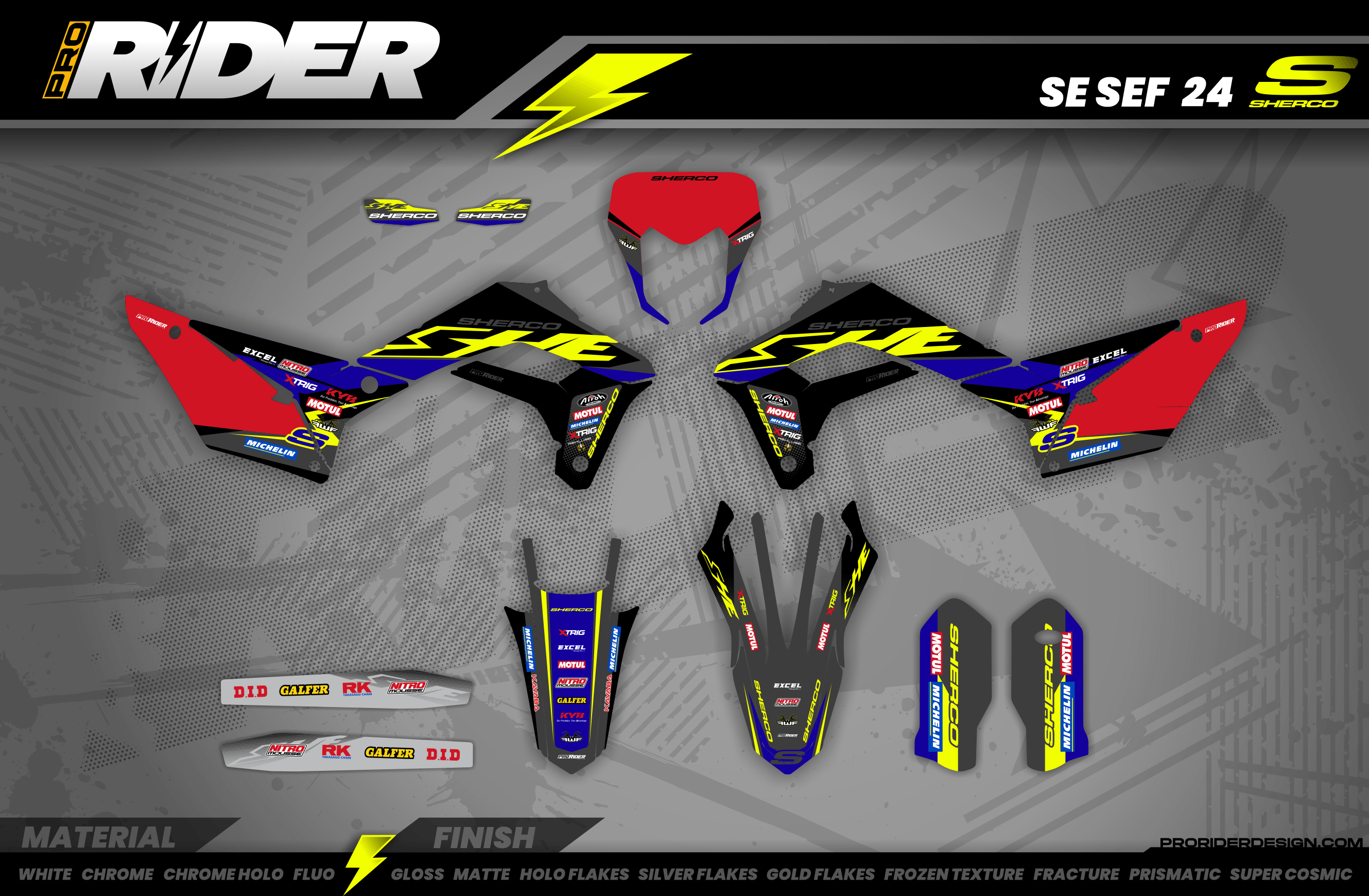 Graphics Kit SHERCO EDITION RESTOR-X L6