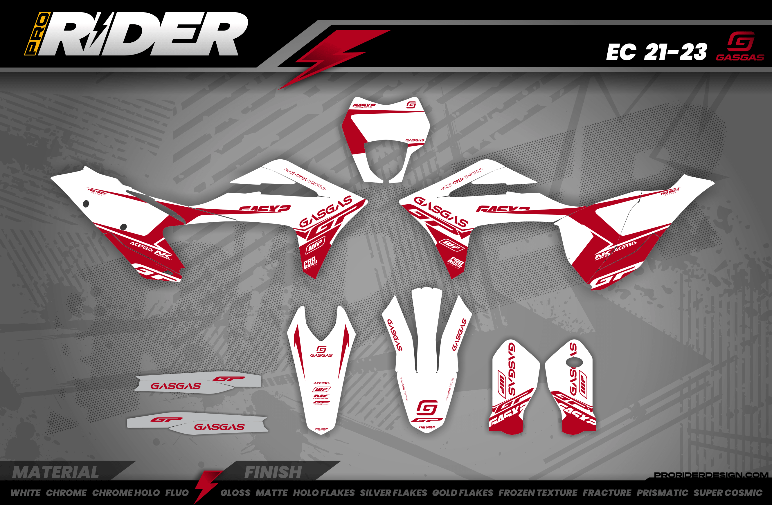 Graphics Kit GASGAS CONQUEROR S1