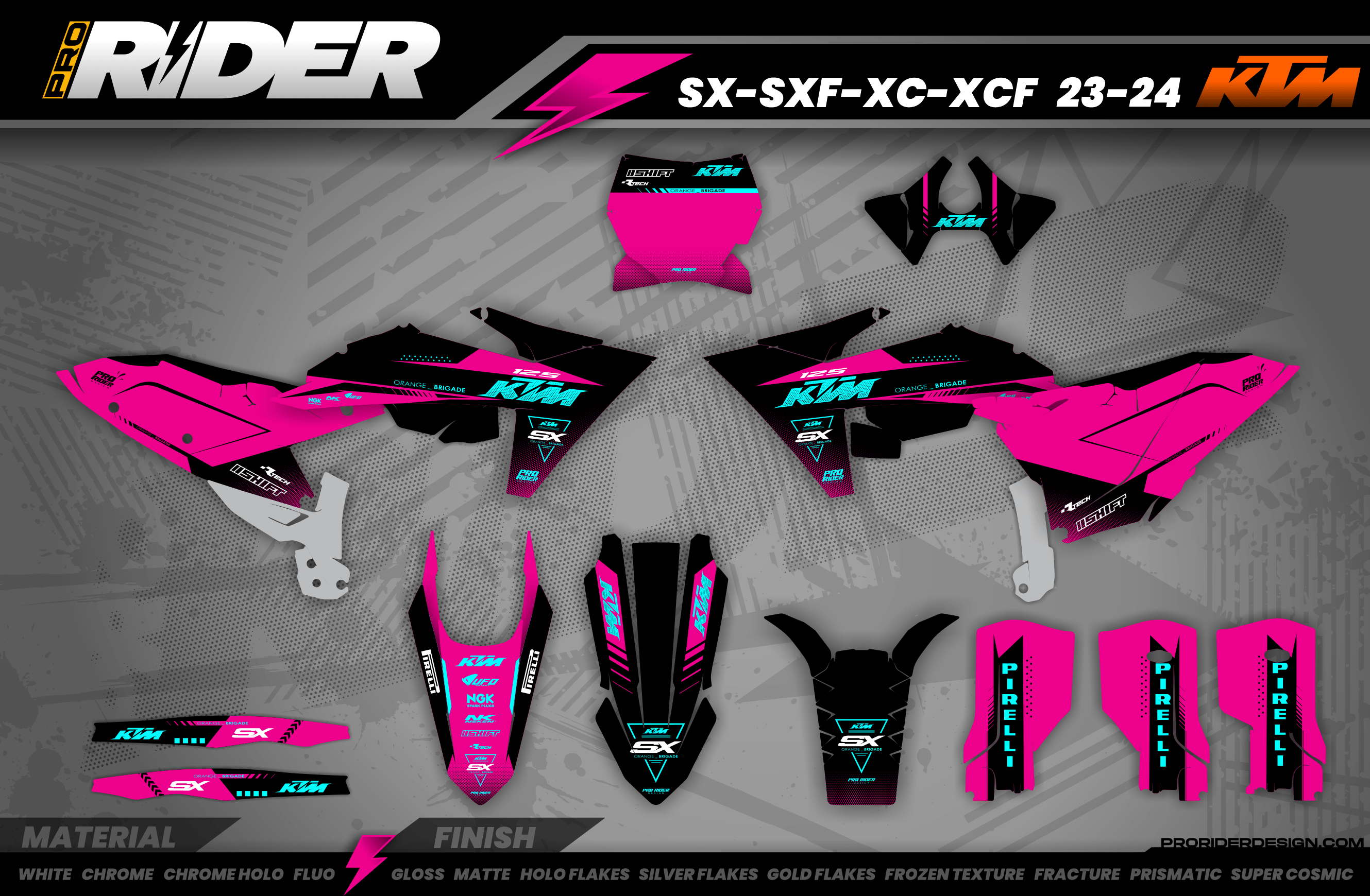 KTM Graphics Kit PERSO KLASP