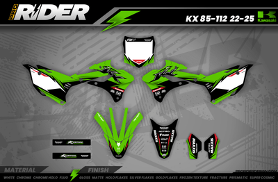 KAWASAKI Graphics Kit ADAPTASI GN