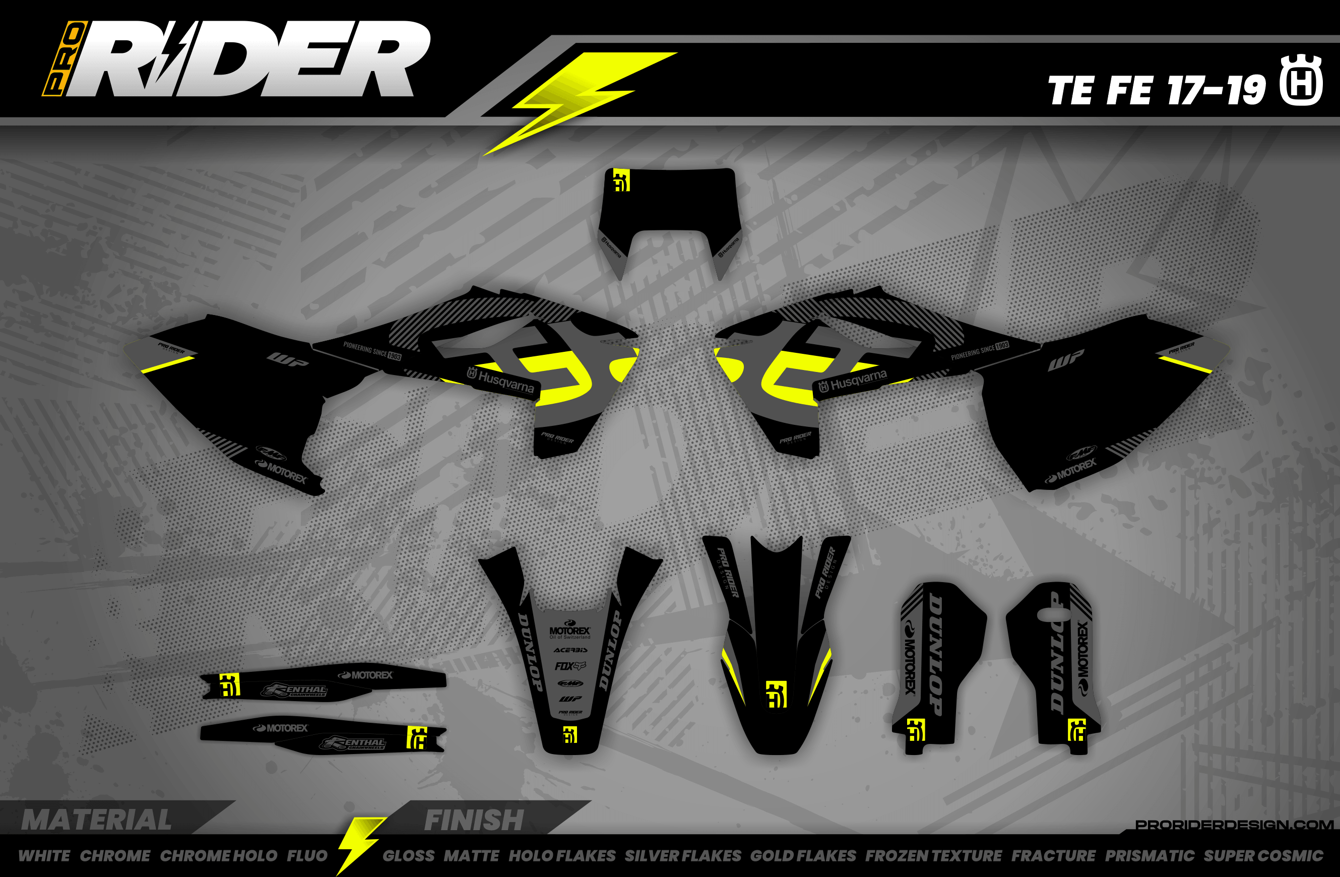 DARK VENOM Husqvarna Full Graphics
