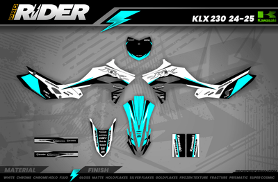 KAWASAKI graphics KIT ROSTER