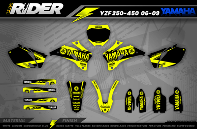 YAMAHA Graphics Kit FLUO SEVEN