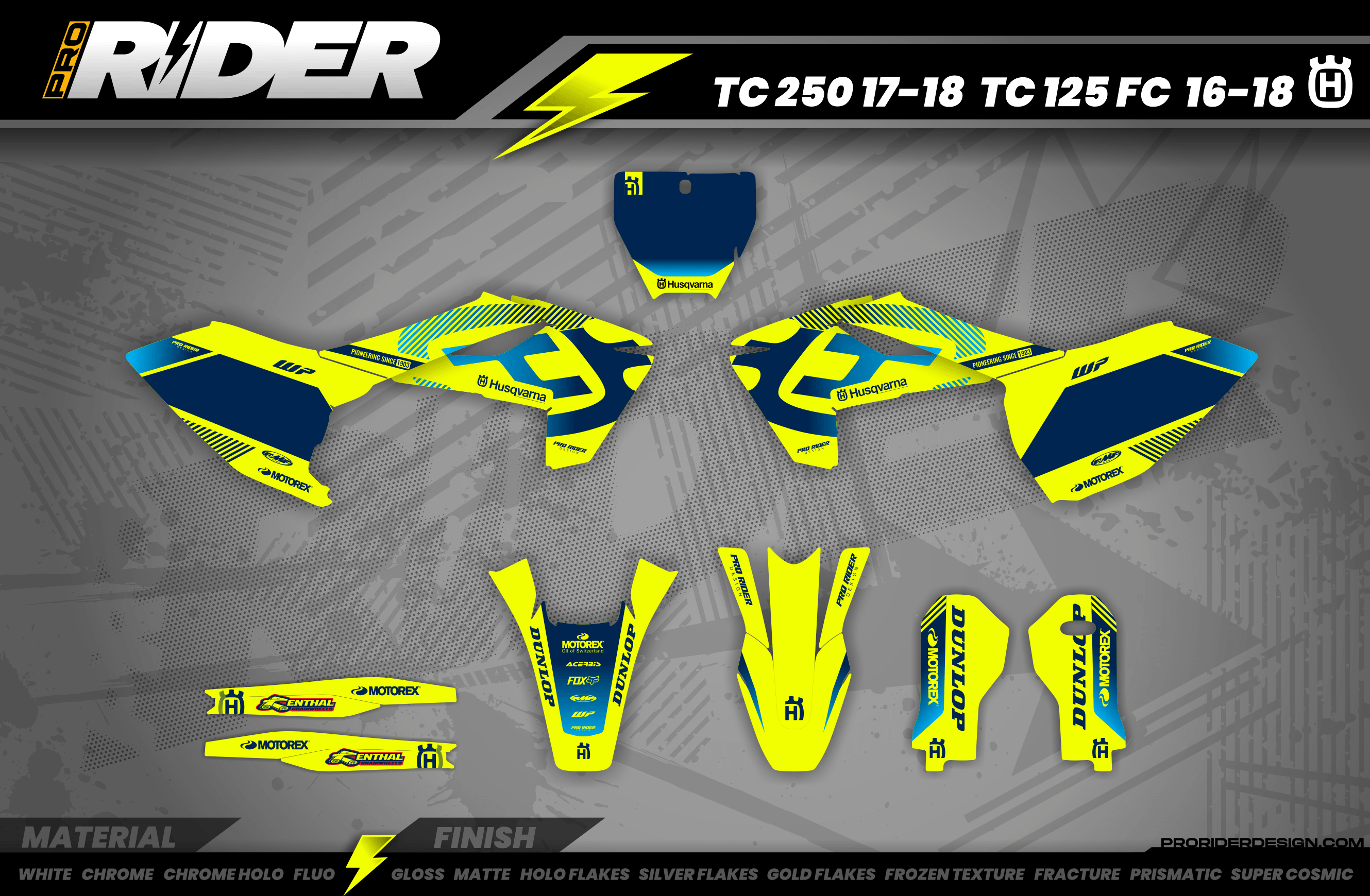 NEON FACTORY Husqvarna Full Graphics