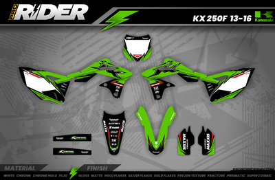 KAWASAKI Graphics Kit ADAPTASI GN