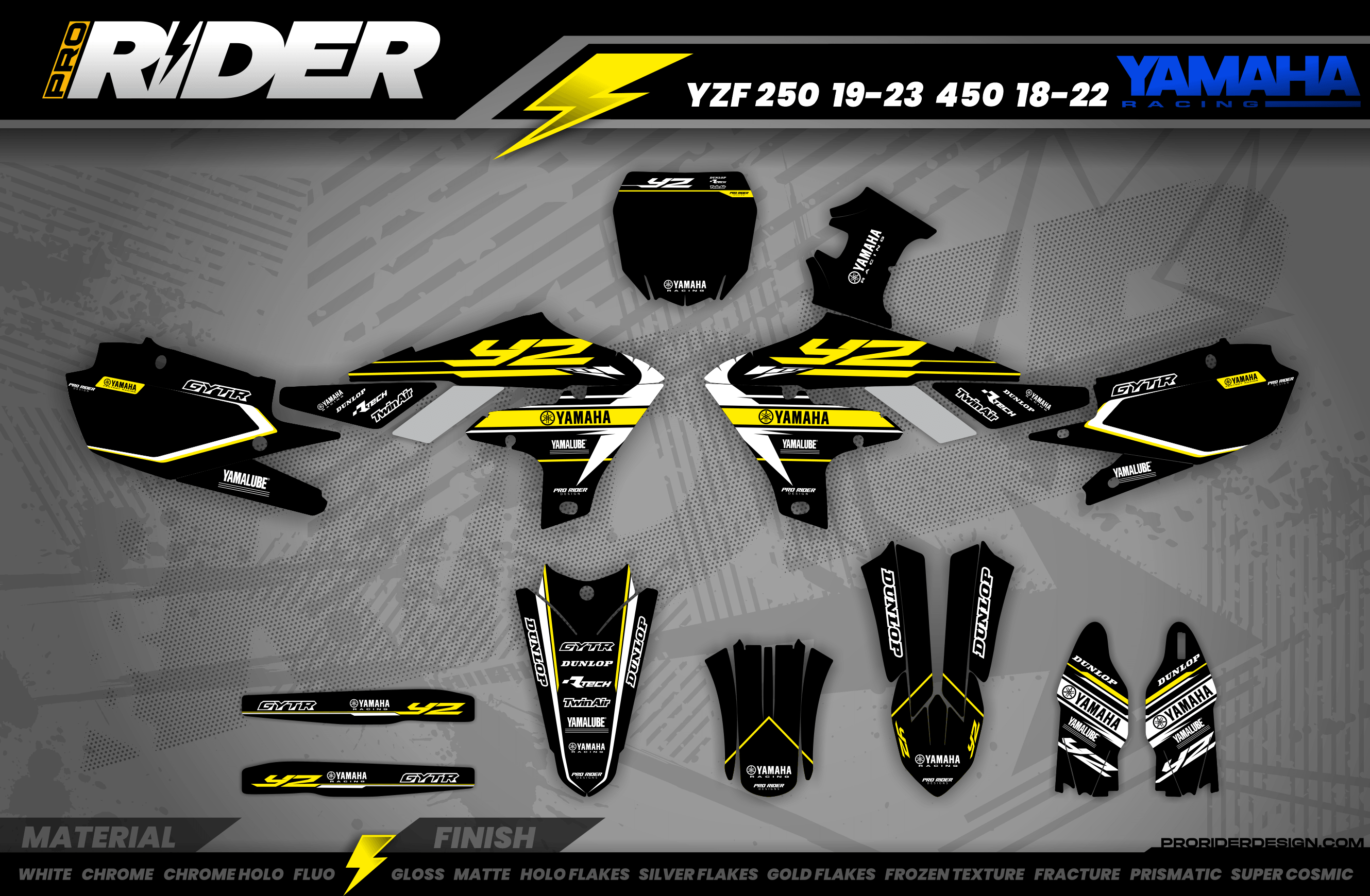 Dirt Bike Graphic kits Yamaha KORB YELL