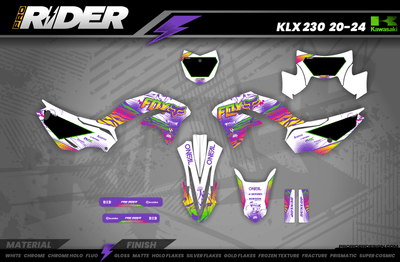 Custom Graphics KIT FOX DISTRICT KOWTOWN