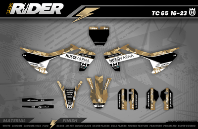 Graphics Kit HUSQVARNA ARMY STAGE