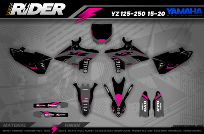 YAMAHA GRAPHICS| Black Venom | PINK