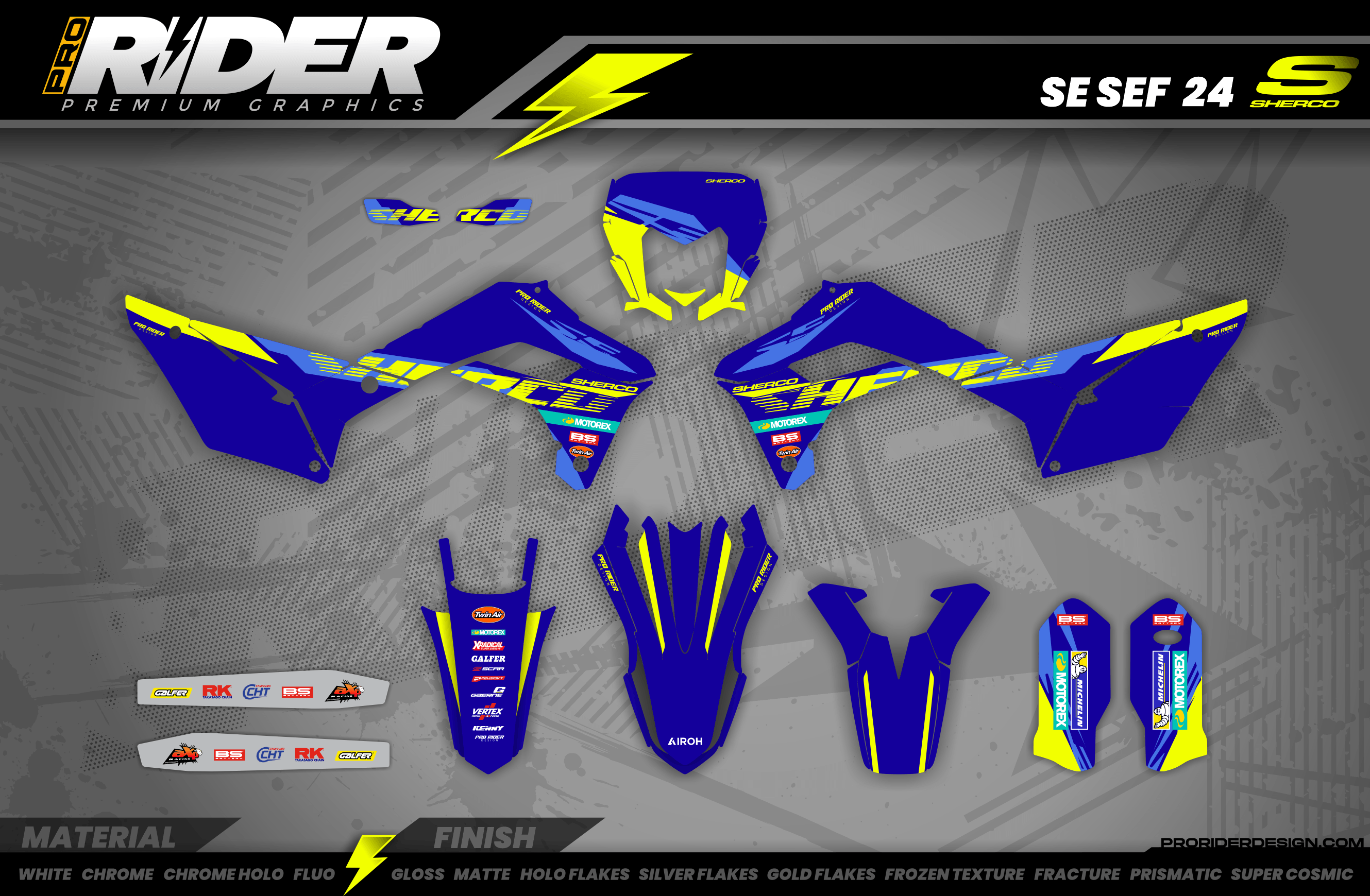 Graphics Kit SHERCO OEM EDITION 26