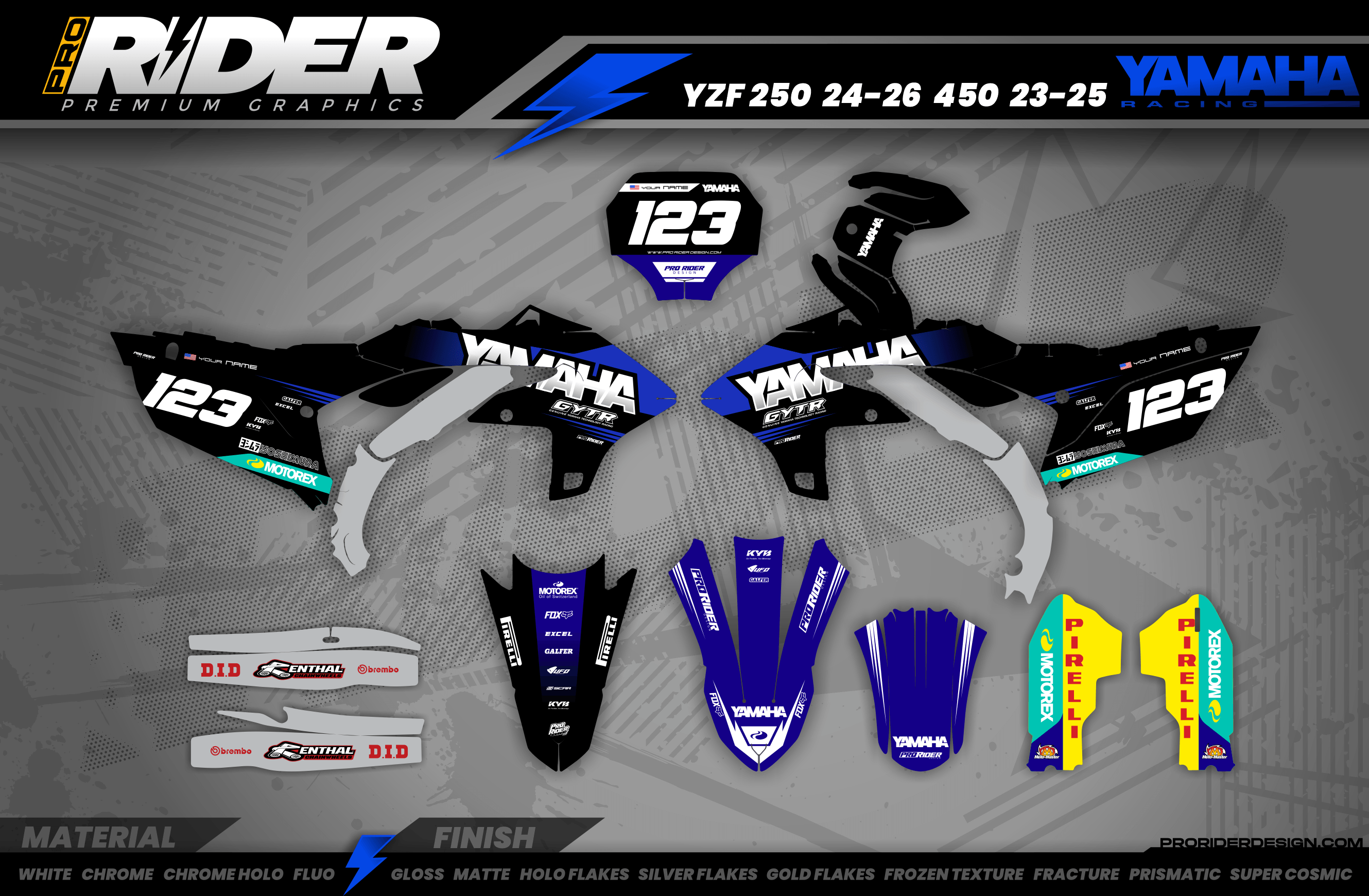 Yamaha graphics KIT BOSTON FX