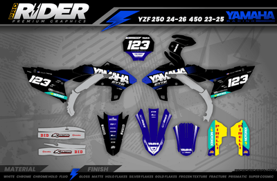 Yamaha graphics KIT BOSTON FX