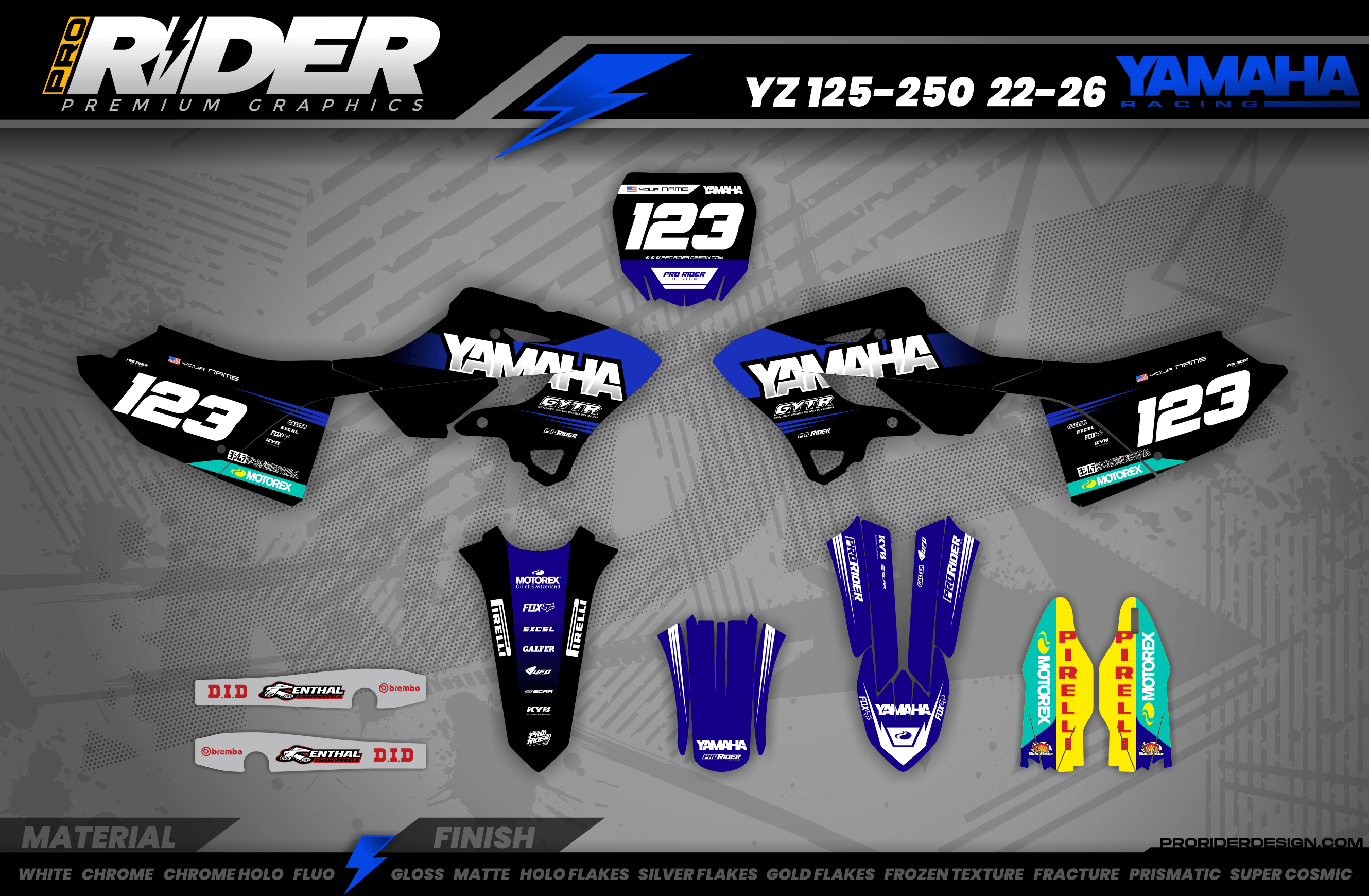 Yamaha graphics KIT BOSTON FX