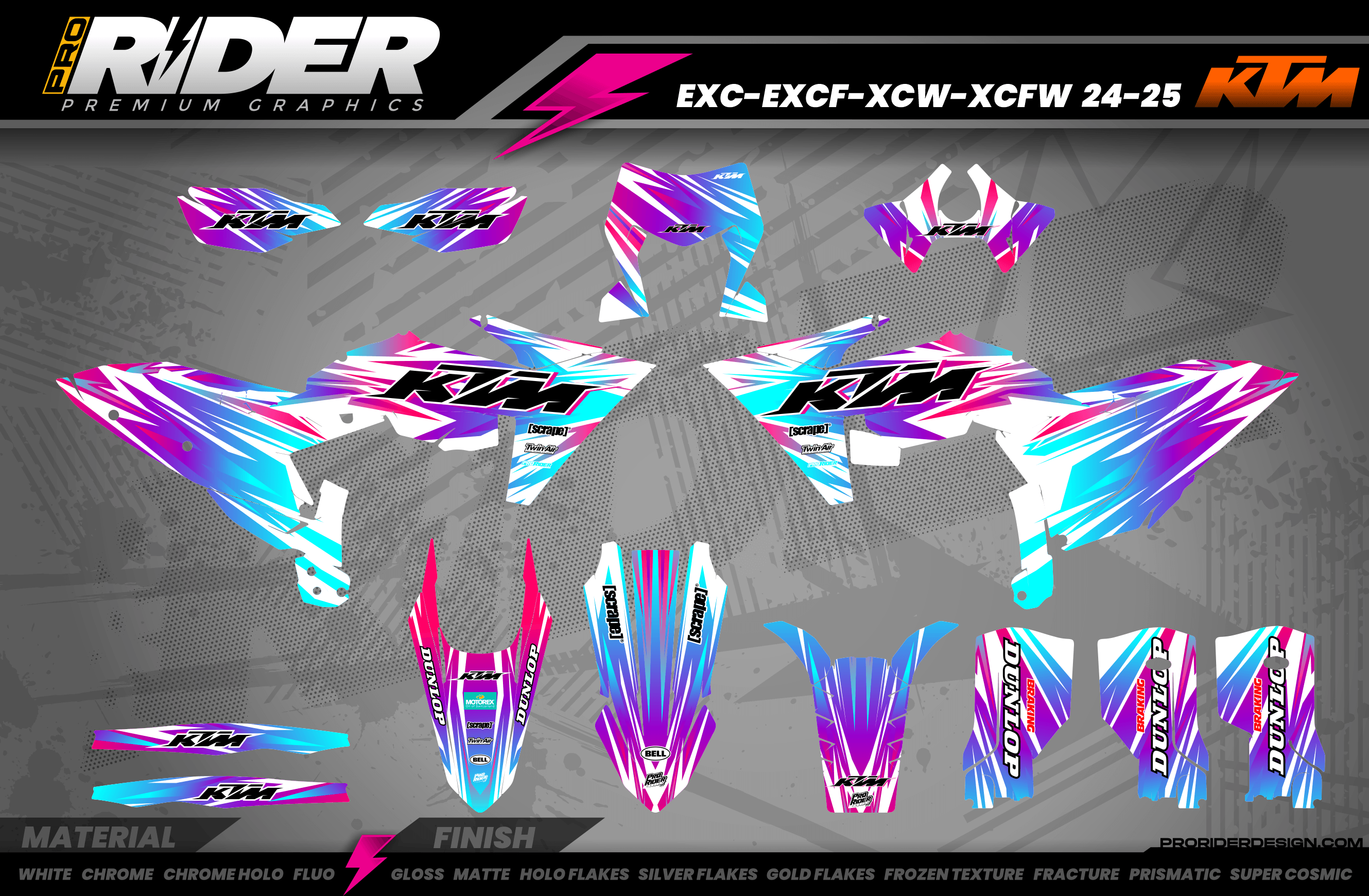 SAVAGE KTM Full Graphics Kit