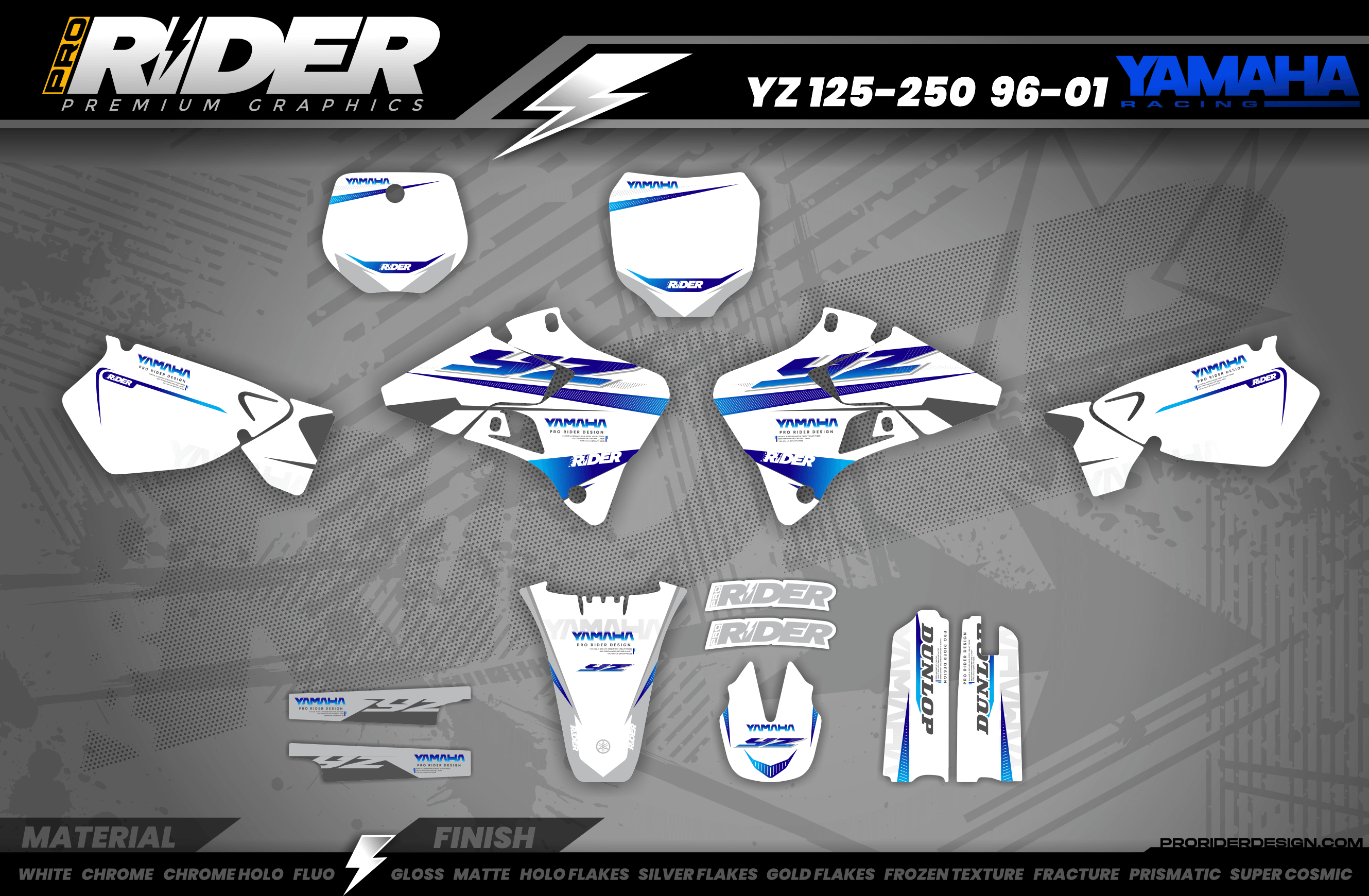 WIDE YAMAHA YZ/YZF/WRF Full Graphics Kit