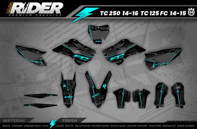 GRAPHICS Kit HUSQVARNA PRO RIDERS 1.2