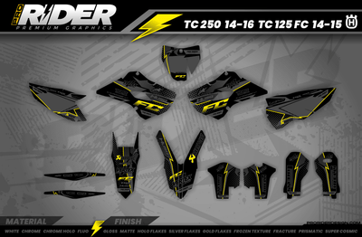 GRAPHICS Kit HUSQVARNA PRORIDERS 1