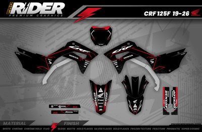 Graphics Kit HONDA BLINK DARK