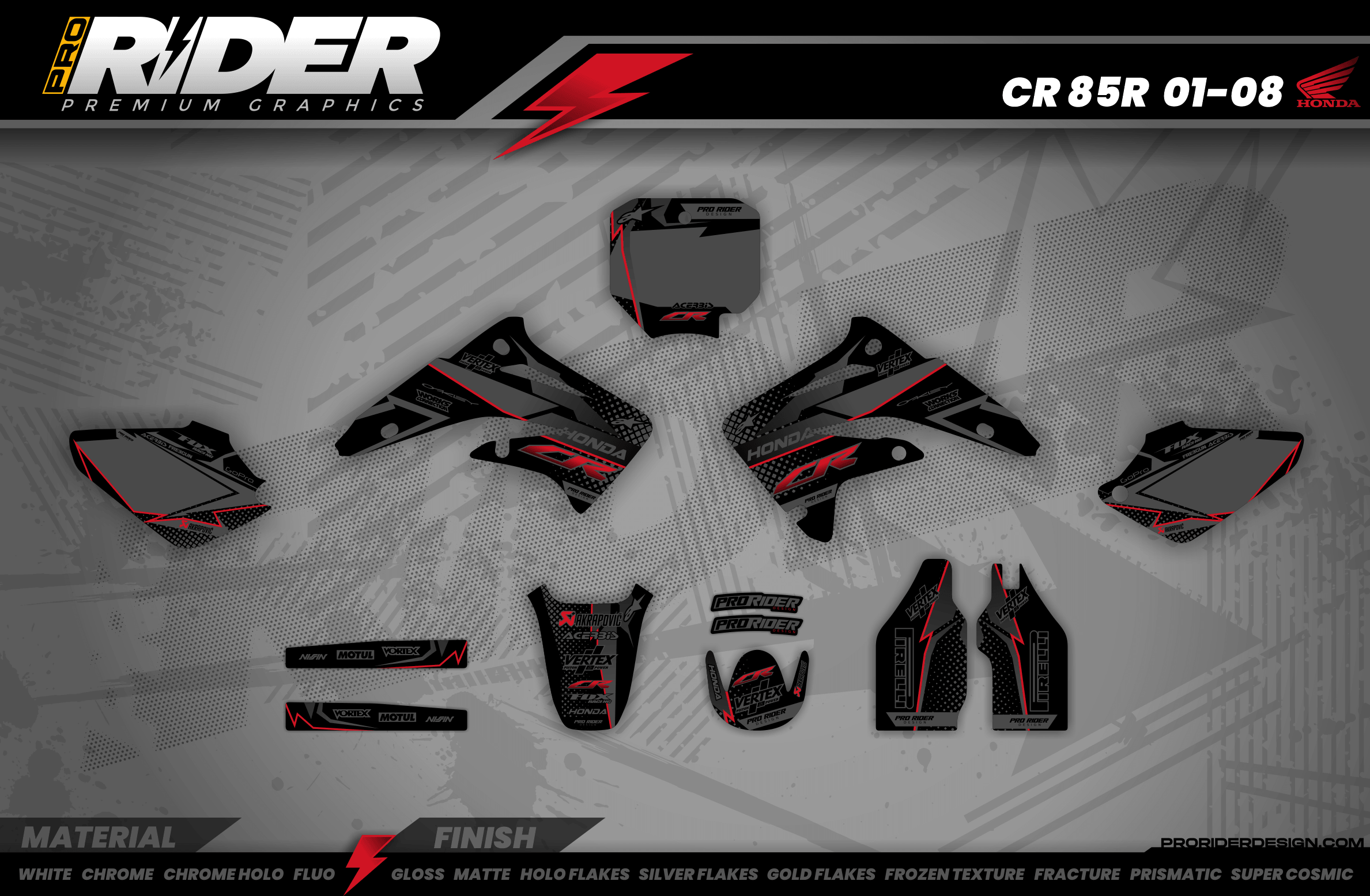 HONDA Graphics Kit VERTEX