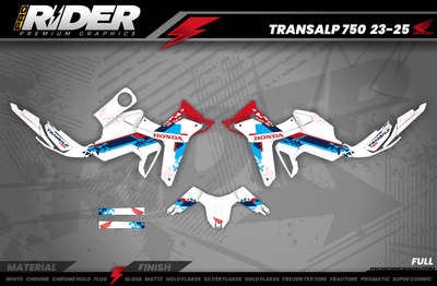 HONDA TRANSALP 750 Full Graphics kit | Hanova