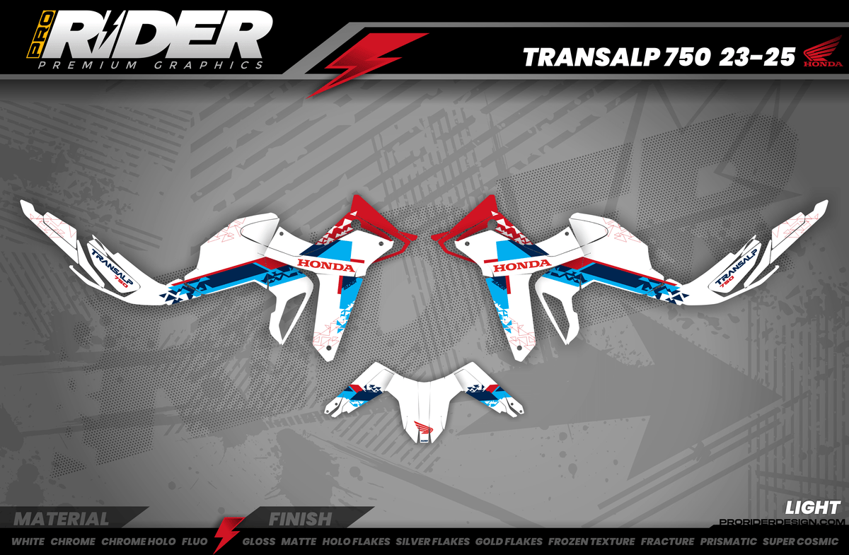 HONDA TRANSALP 750 Full Graphics kit | Hanova