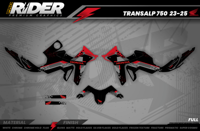 HONDA TRANSALP 750 Full Graphics kit | Hanak