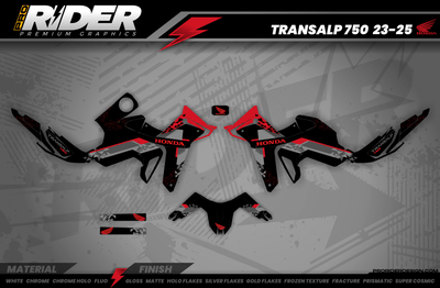 HONDA TRANSALP 750 Full Graphics kit | Hanak