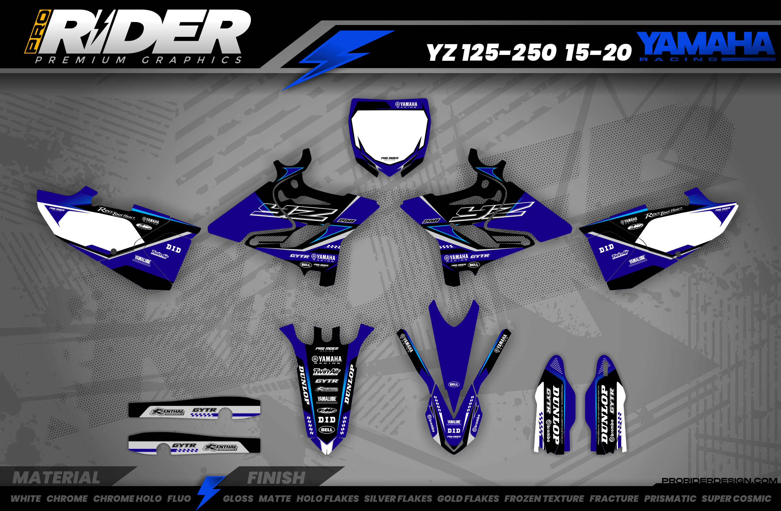 SPARK YAMAHA FULL GRAPHICS KIT