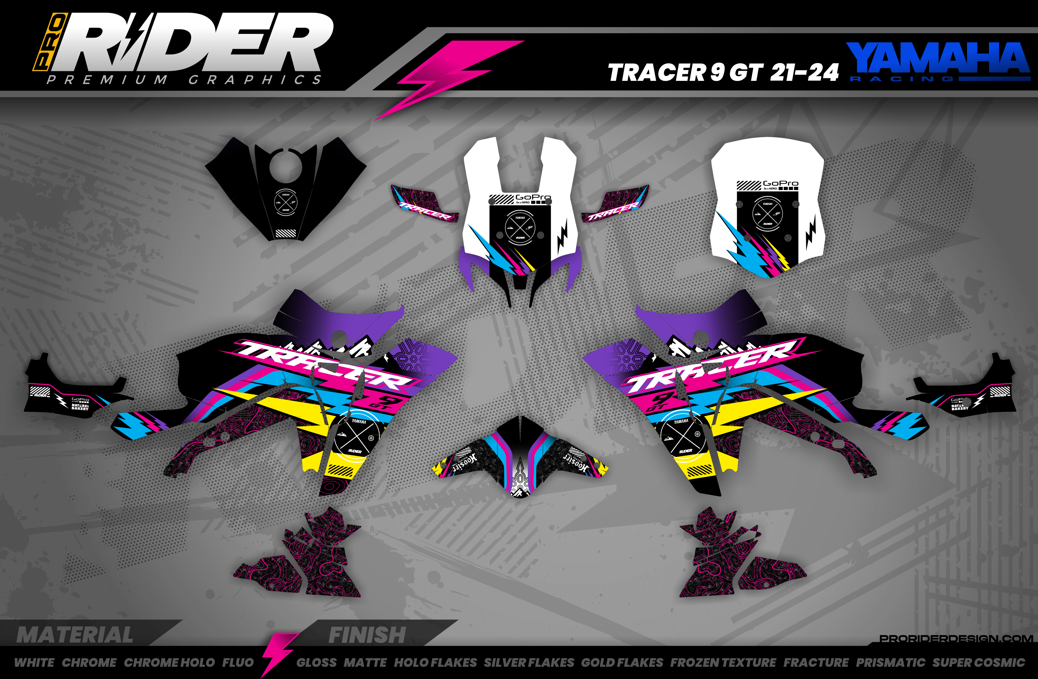 YAMAHA TRACER Full Graphics Kit | Yavan