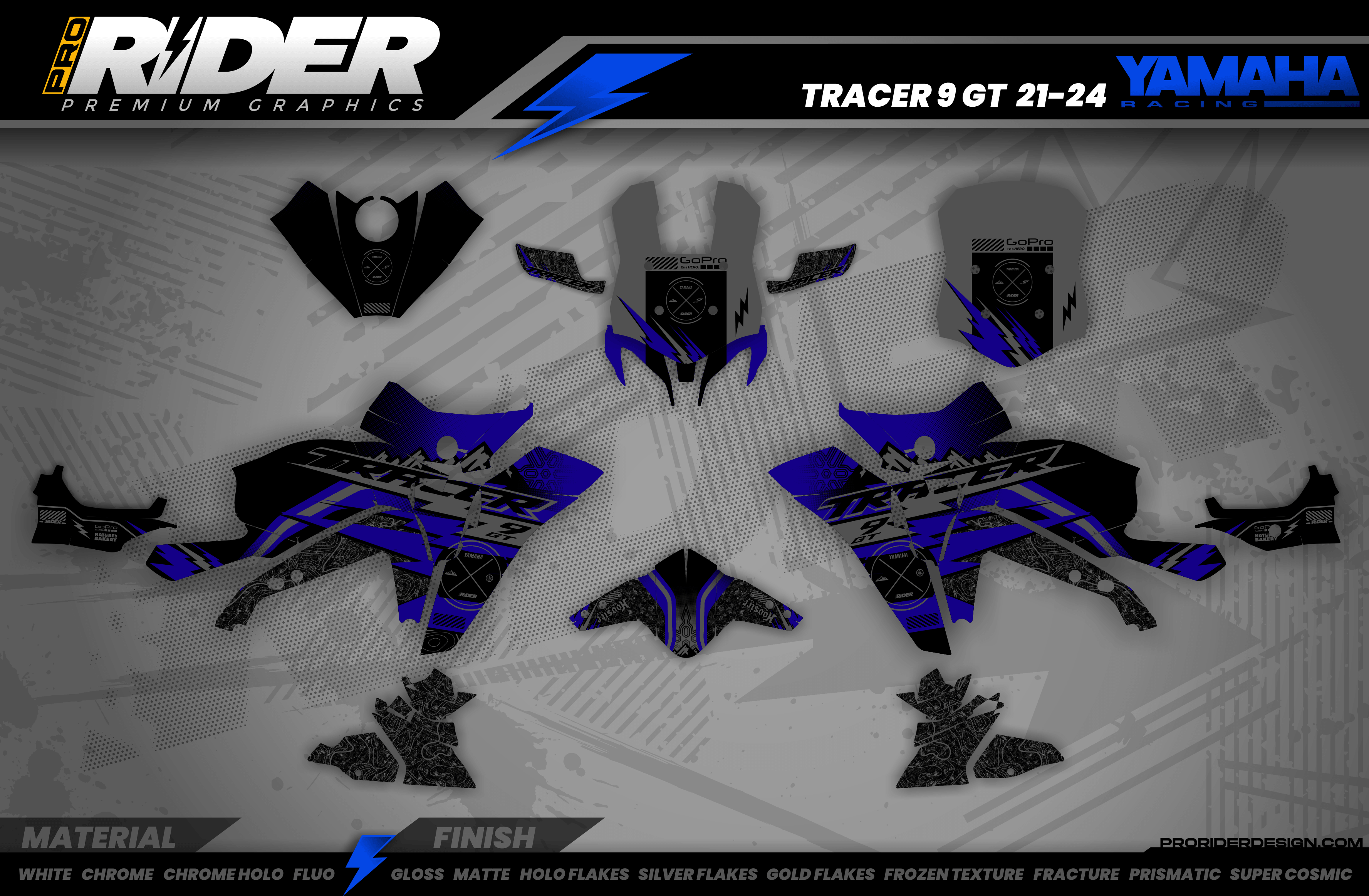 Yamok Full Graphics Kit YAMAHA TRACER