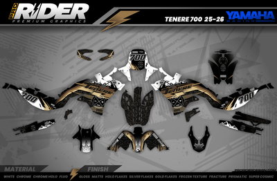 Yamaha Tenere 700 Full Graphics Kit | Vakol