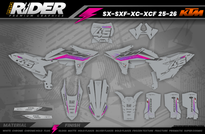 KTM Full Graphics kit | Lausitzring