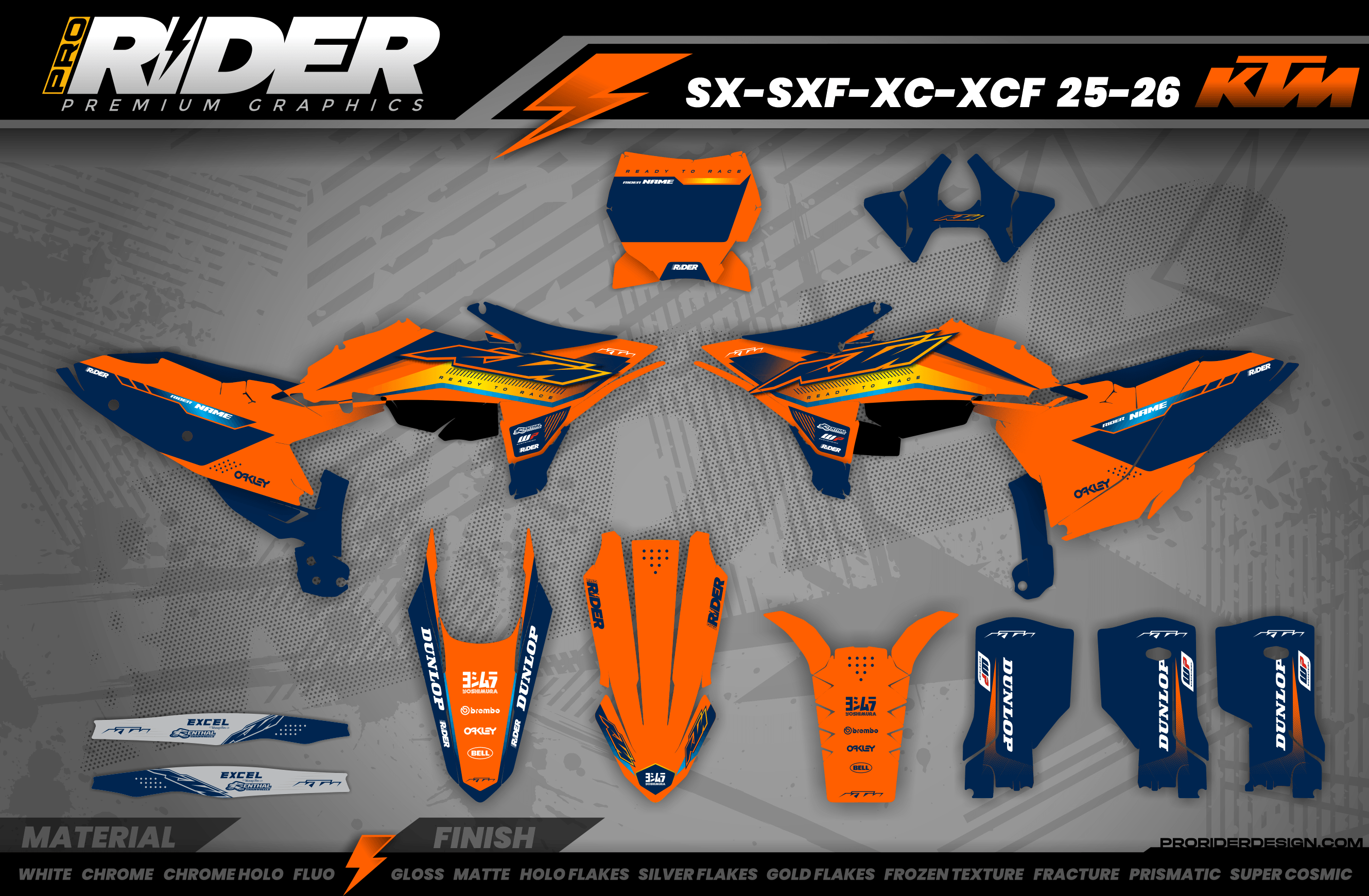 KTM Full Graphics kit | Roggenburg