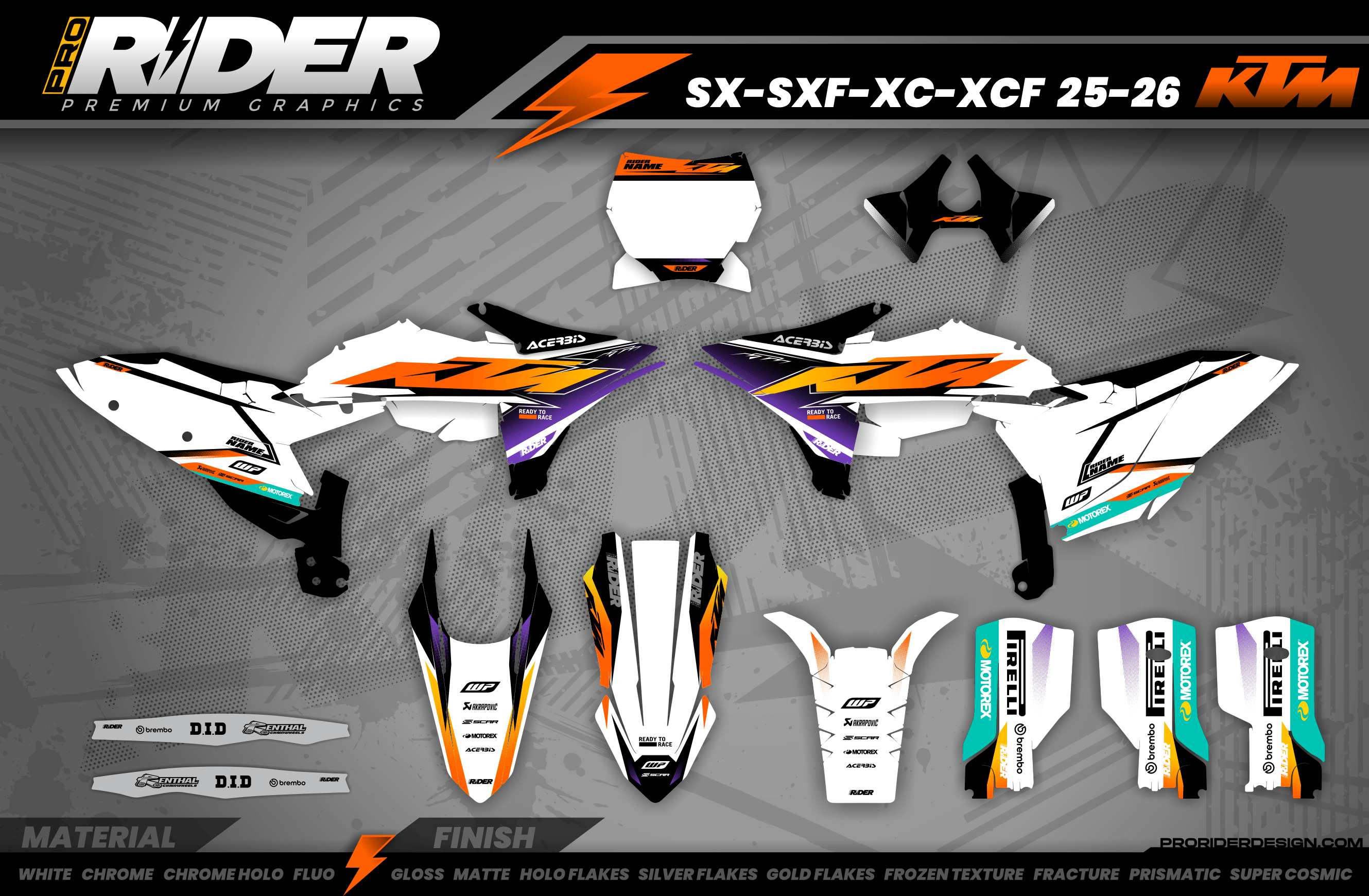 KTM Full Graphics kit | Frauenfeld