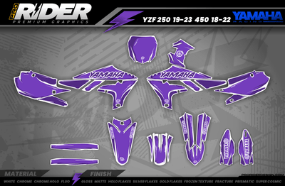 Yamaha graphics KIT COSMO LILLA
