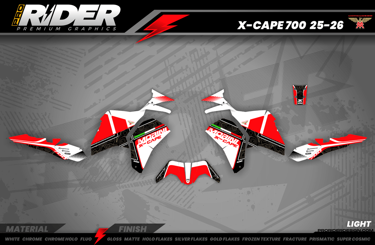 MOTO MORINI X-CAPE 650/700 Full Graphics Kit | Corsaro