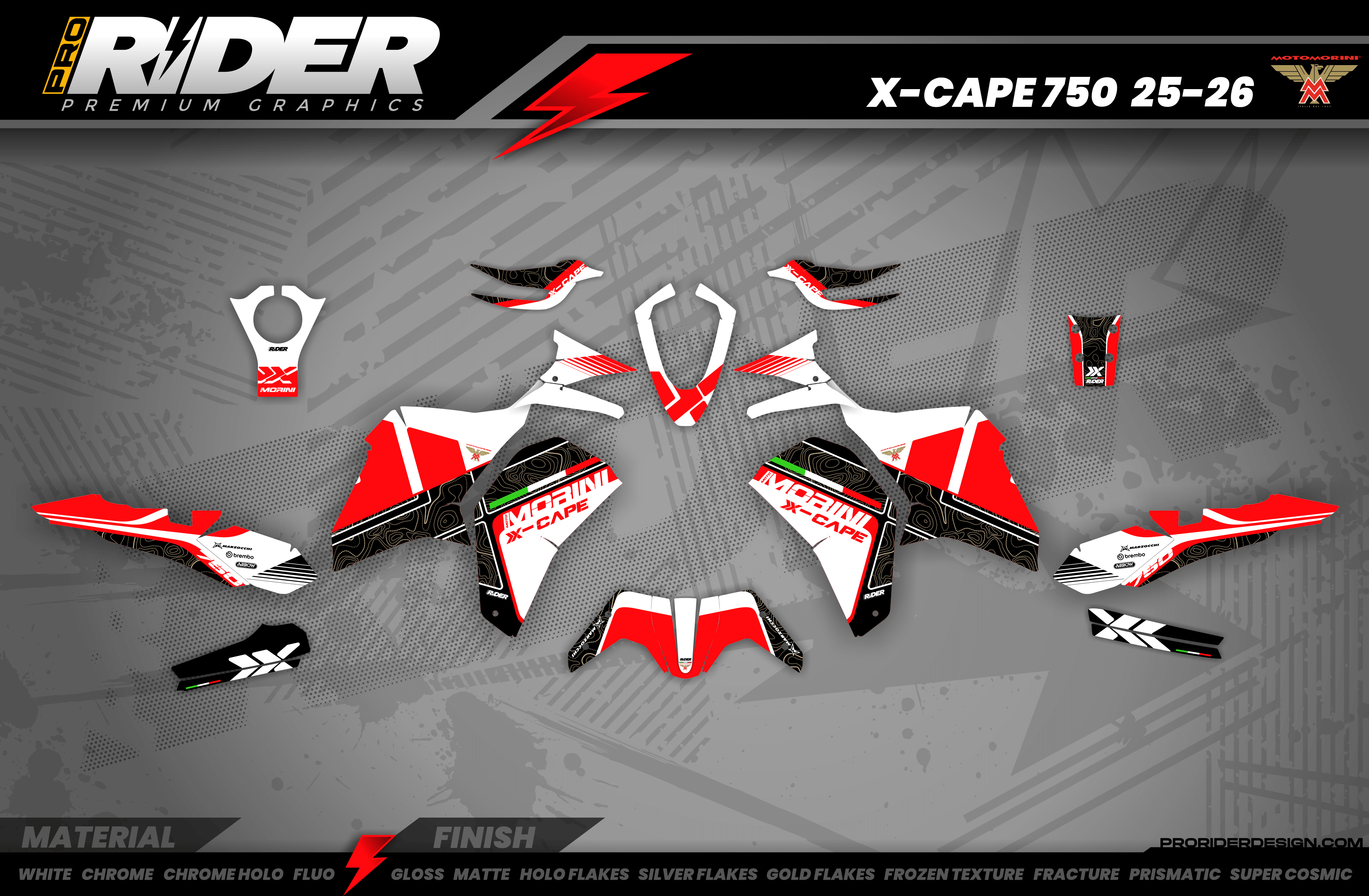 MOTO MORINI X-CAPE 700 Full Graphics Kit | Corsaro