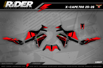MOTO MORINI X-CAPE 650/700 Full Graphics Kit | Corsita