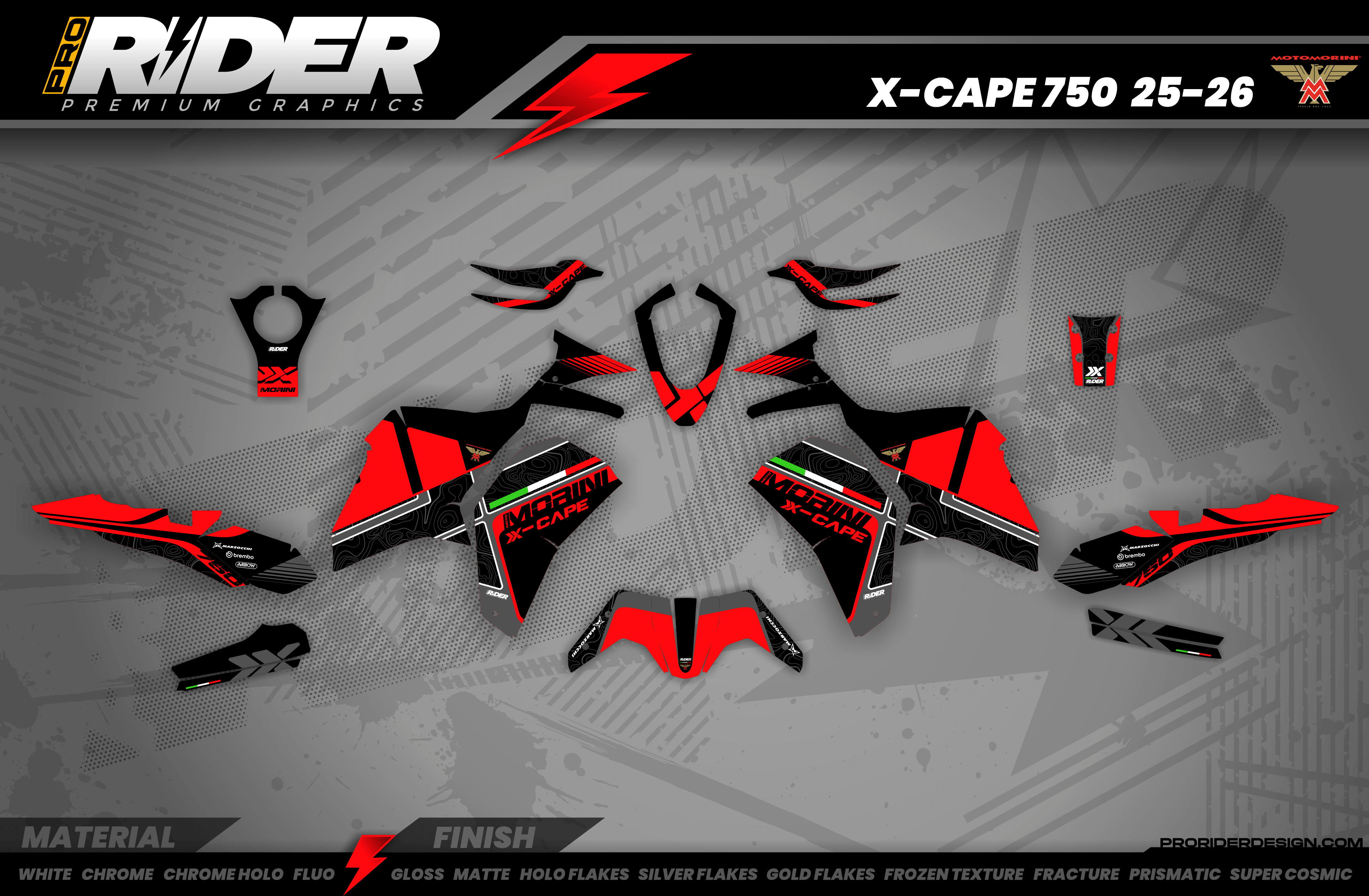 MOTO MORINI X-CAPE 700 Full Graphics Kit | Corsita