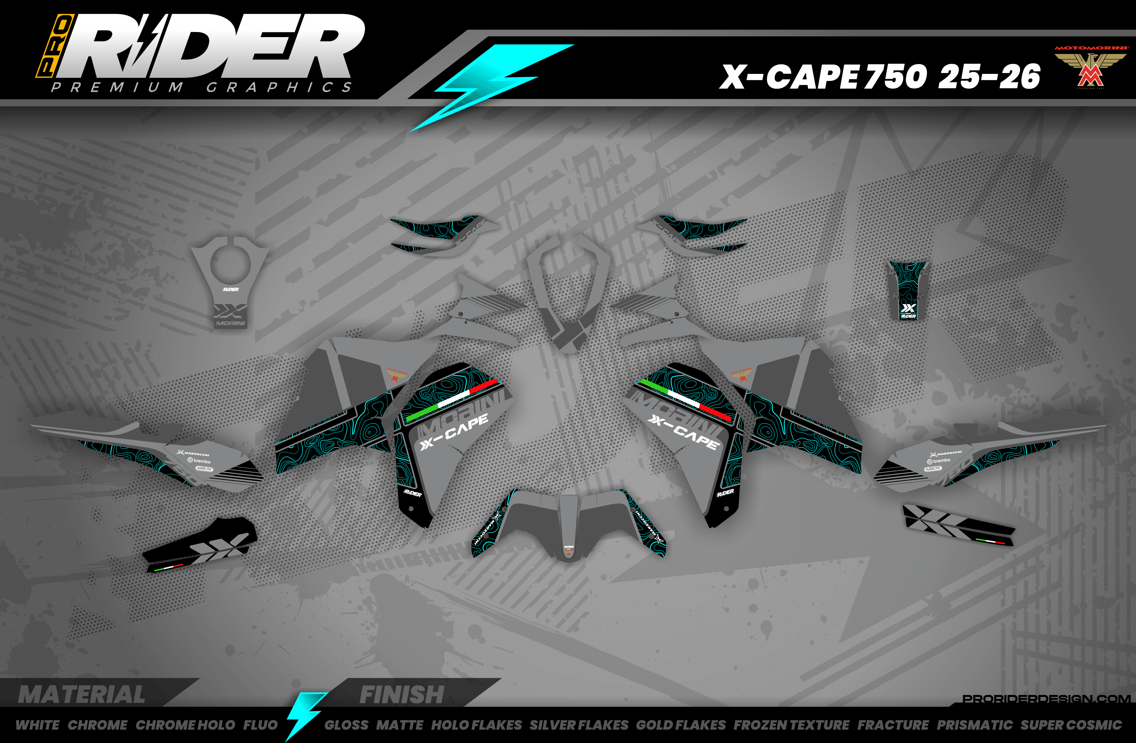 MOTO MORINI X-CAPE 700 Full Graphics Kit | Tracero