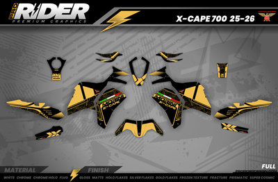 MOTO MORINI X-CAPE 650/700 Full Graphics Kit | Foresta