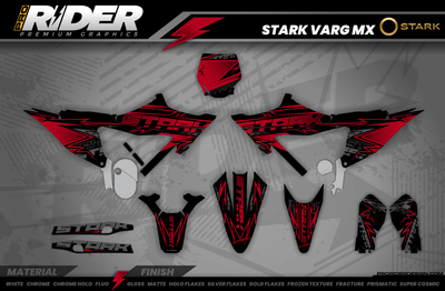 STARK FUTURE Full Graphics Kit | Red Flag