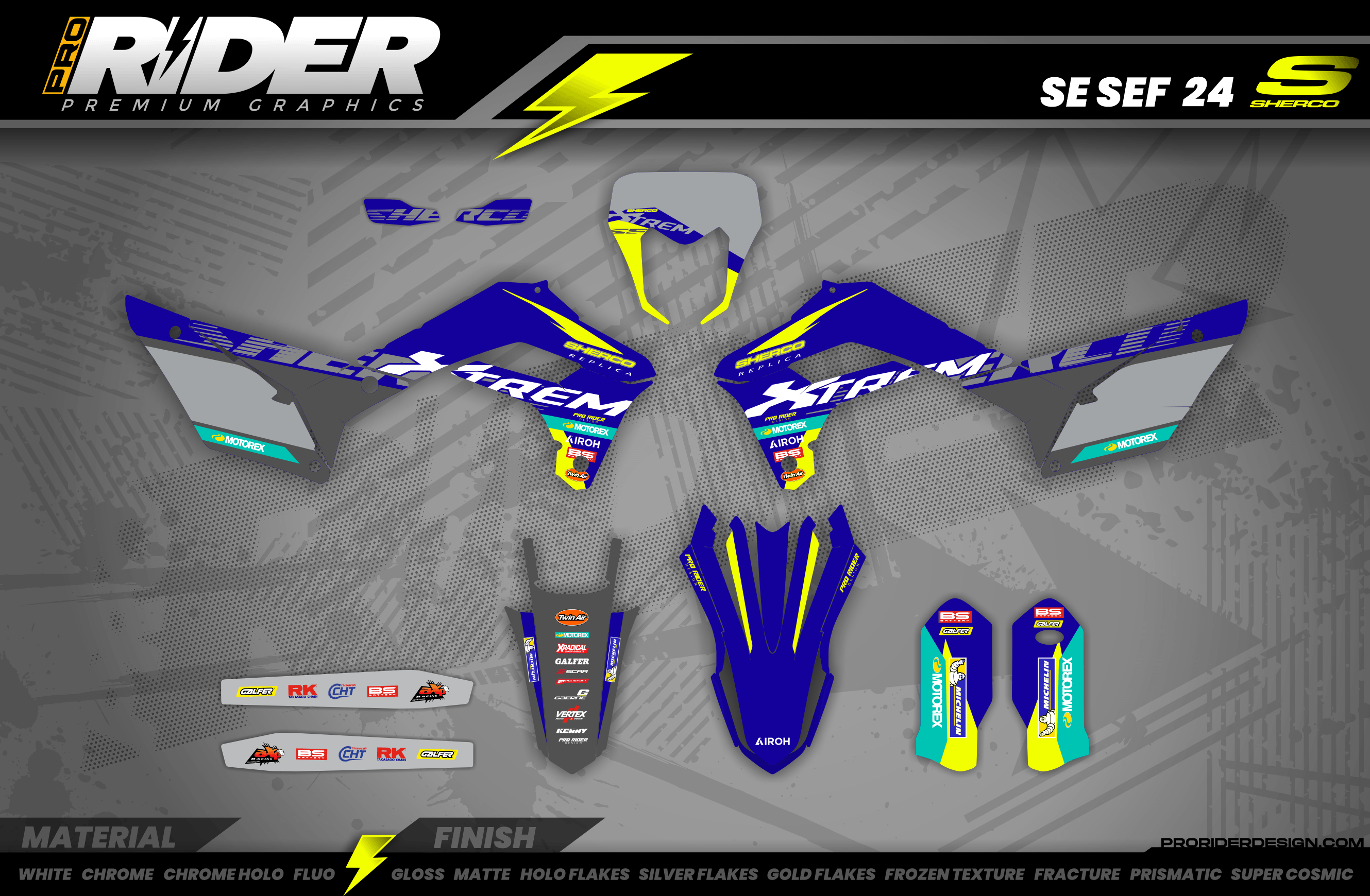 Graphics Kit SHERCO XTREM EDITION 25