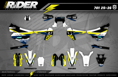 VARRAX 701 Husqvarna Full Graphics Kit