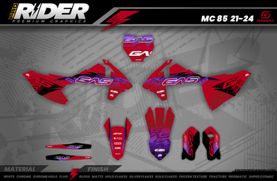 Custom Graphics GASGAS ADAPTRED