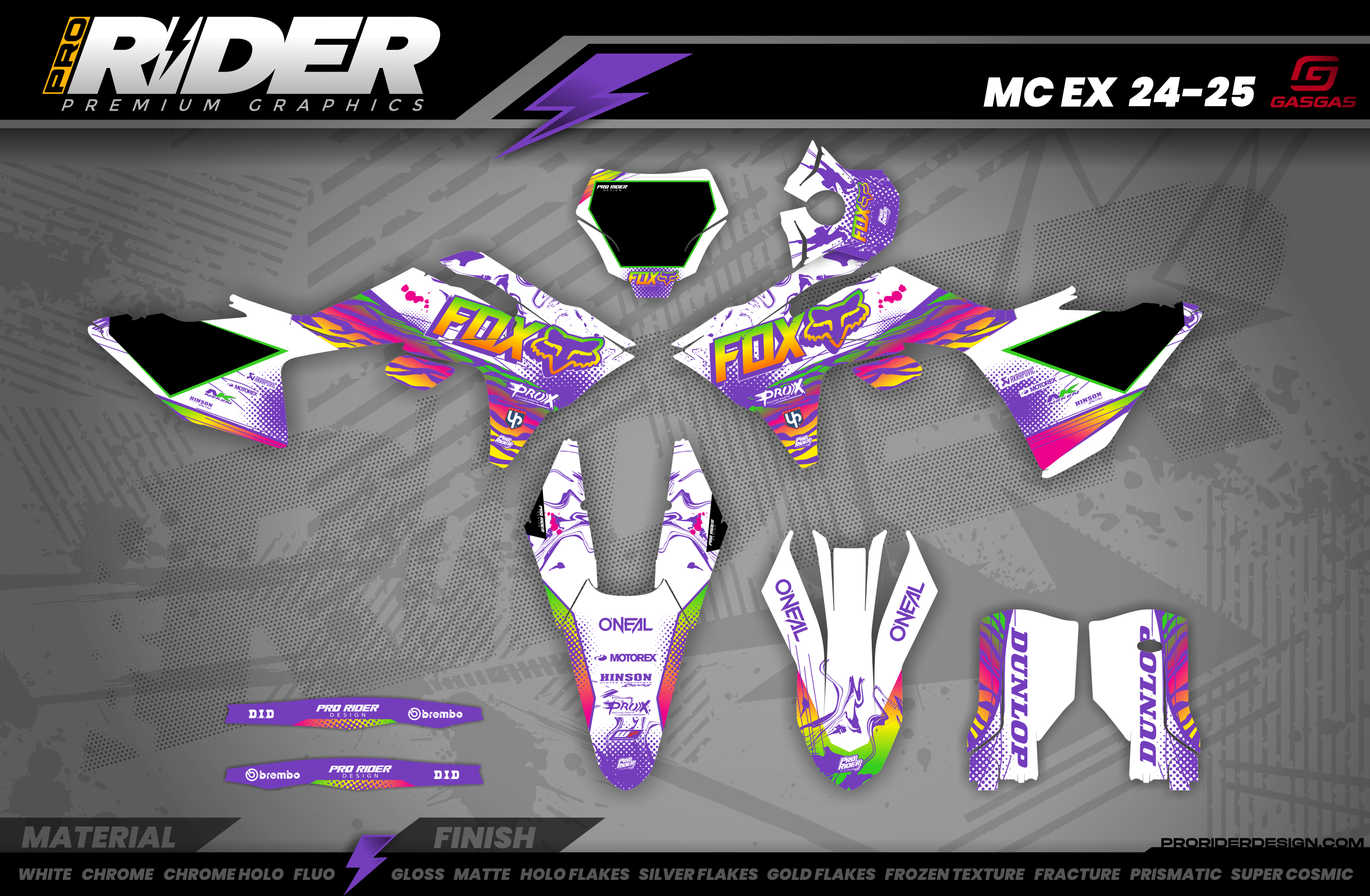 Custom Graphics KIT FOX DISTRICT KOWTOWN